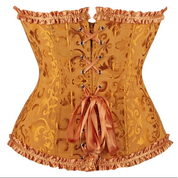 1 3xl Rust Color Corset Brand New - Picture 7 of 8